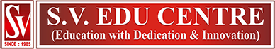 Logo - S.V. EDU CENTRE - Education with Dedication & Innovation